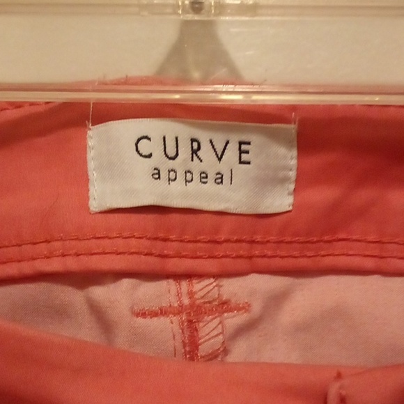 Curve Appeal Peachy Color Stretchy Minimalist Jegging Jeans - Size 12/31 - Picture 3 of 12